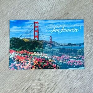 3 for 10: Vintage San Francisco Golden Gate Bridge Postcard unposted